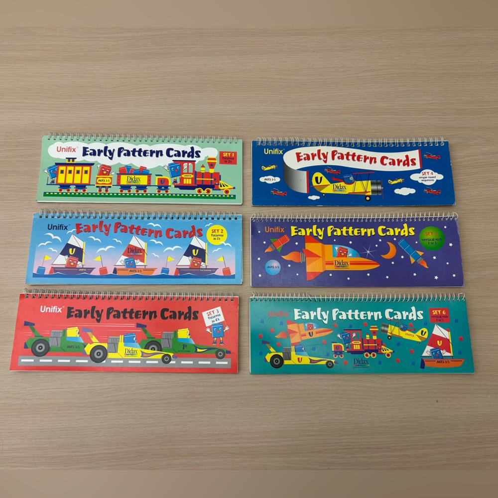 Unifix Early Pattern Cards